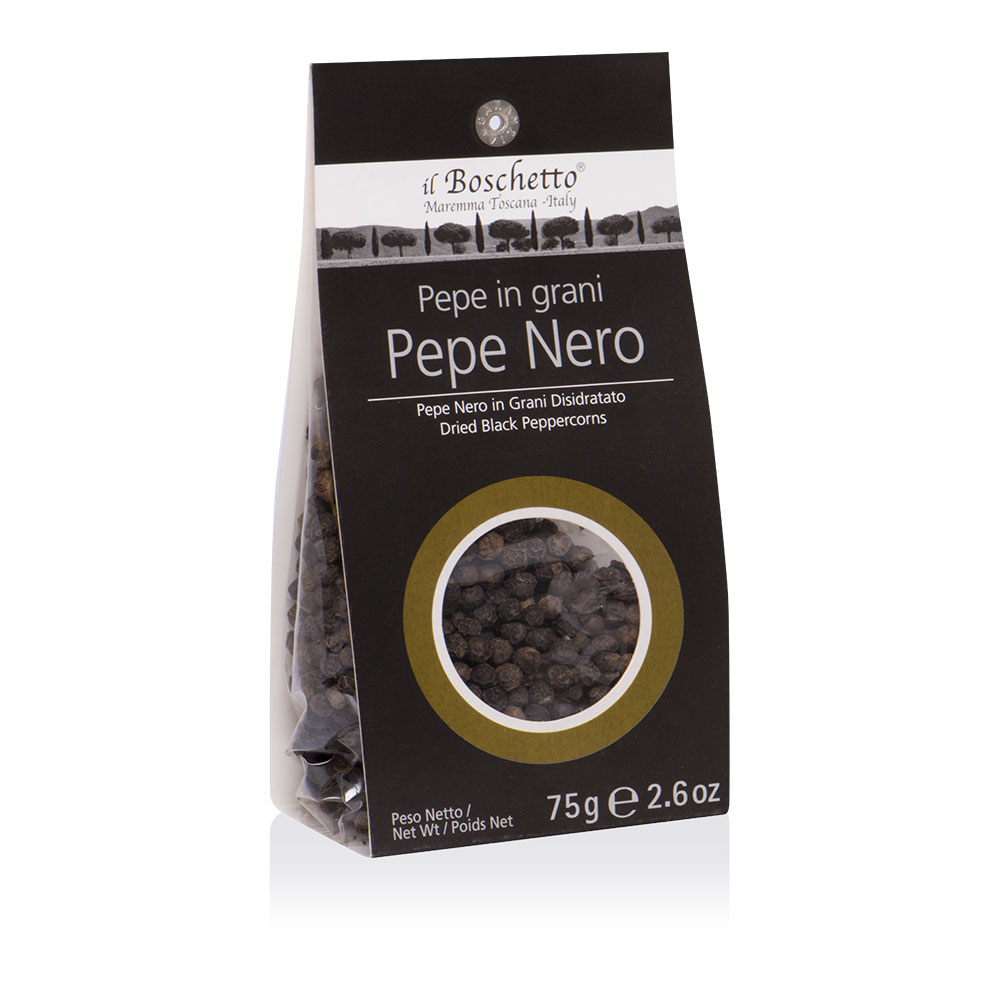 Pepe nero (in grani) | Ricarica macinino | Erbe & Spezie | Il Boschetto Maremma Toscana